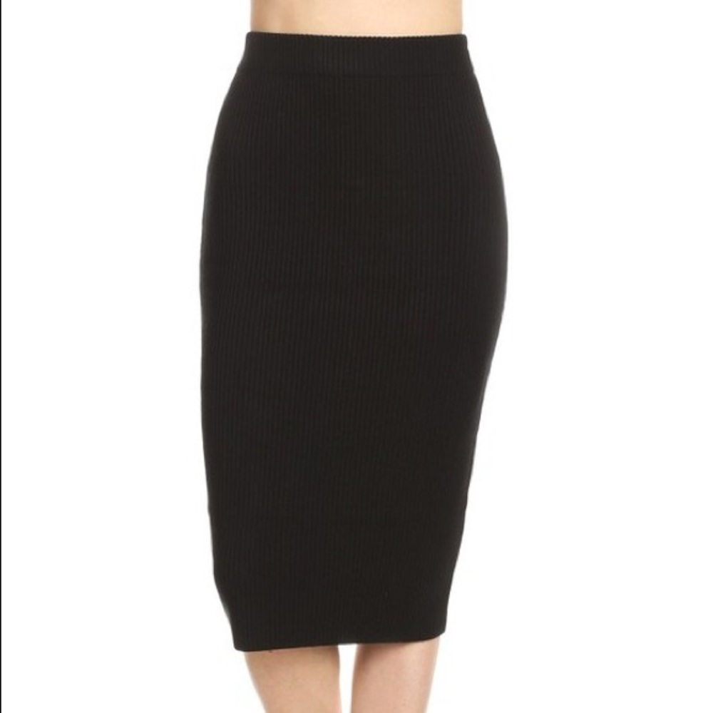 Midi Pencil Skirt